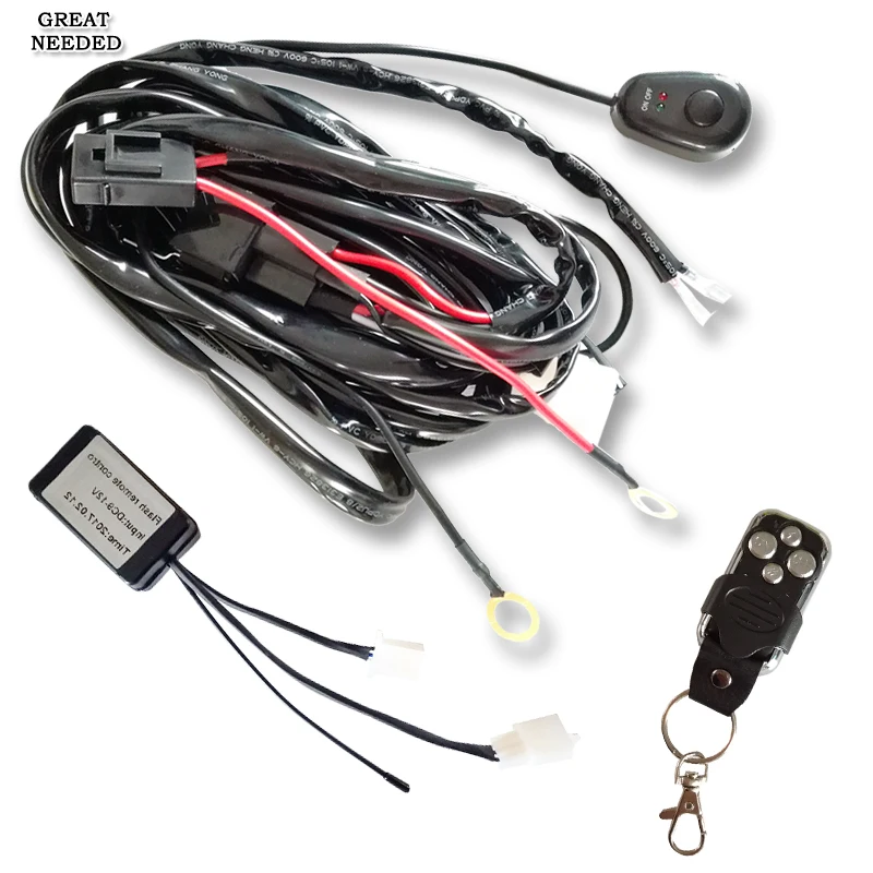 Беспроводное управление автомобильные рабочие Противотуманные фары для