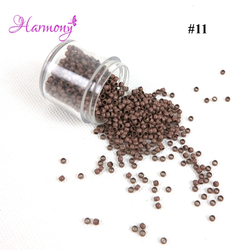 7000pcs/lot Nano Micro Link 2.9x1.9x2.0mm Nano Ring Beads Micro Link Hair Extension 7 color