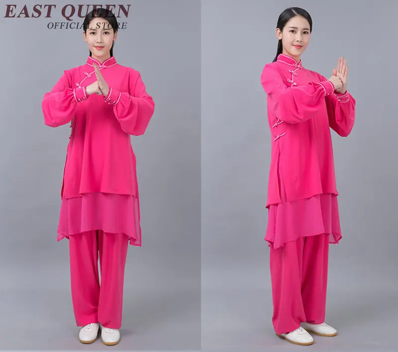 Wudang Униформа Тай Чи одежда роскошные цветочные женские форма тайцзи Единоборства Тай Чи одежда KK2359