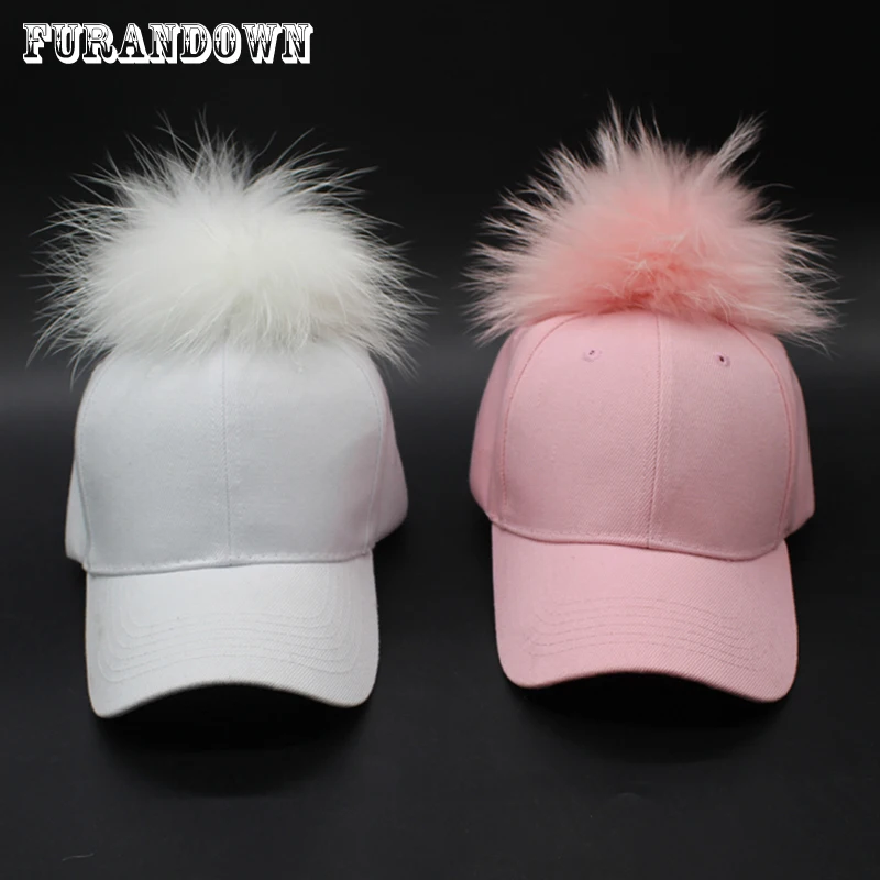 Новинка 2019 модные однотонные черные бейсболки для женщин бейсболка с помпоном из