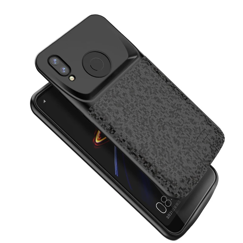 Для huawei p20 lite Мощность случае 4700 мАч Батарея резервного копирования Зарядное
