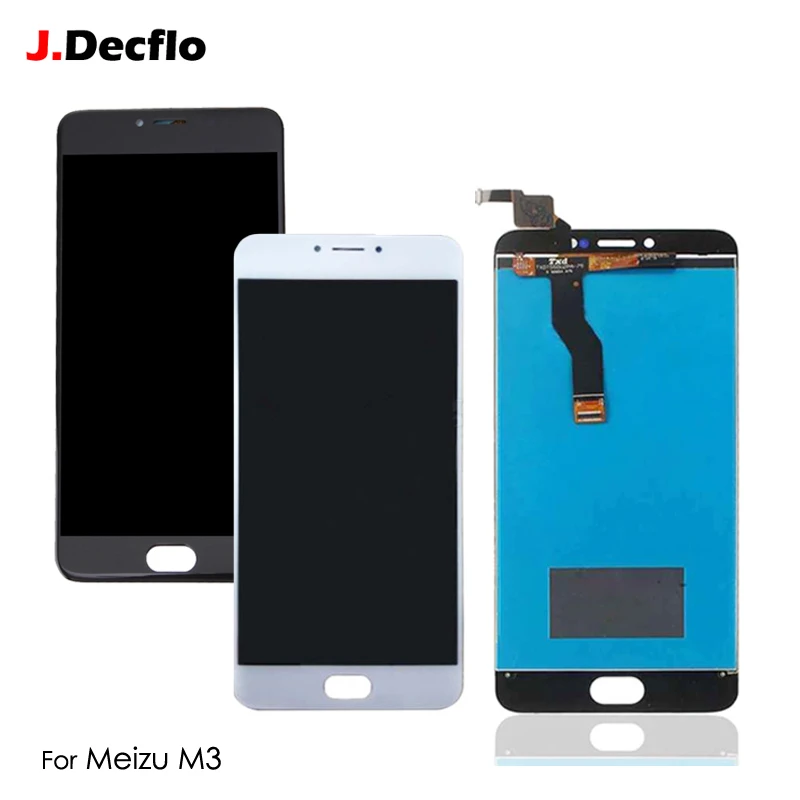 Оригинальный ЖК-дисплей для Meizu M3 дигитайзер сенсорный экран в сборе замена без