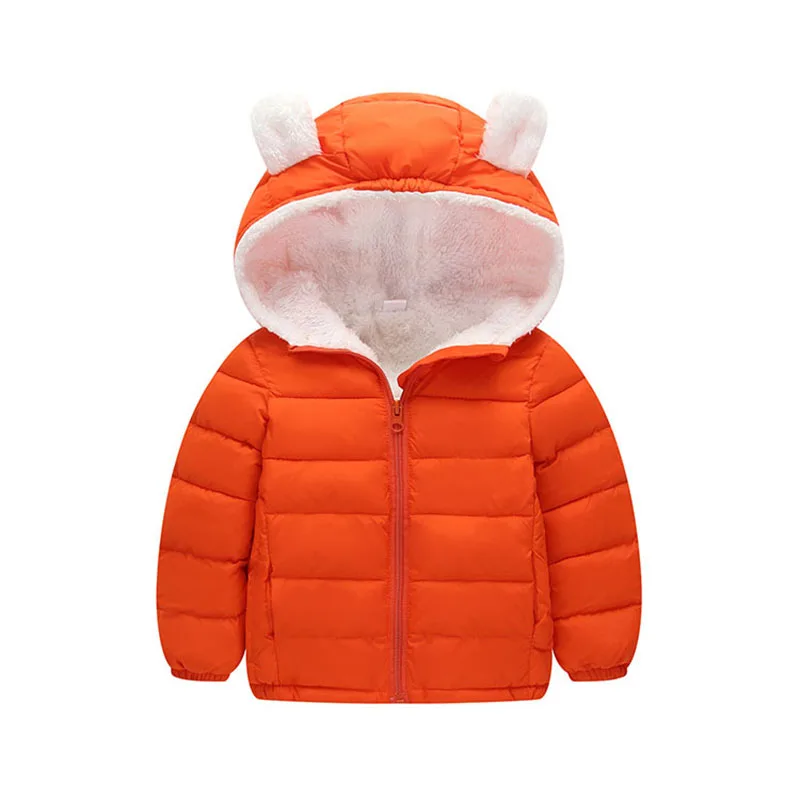 Baby Girls Jacket Autumn Winter For Coat Kids Warm Hooded Outerwear Boys Children Clothes | Детская одежда и обувь