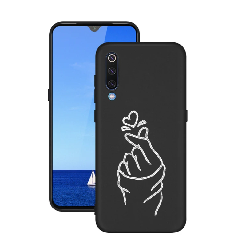 Мягкий силиконовый чехол QAQsam 6 39 дюйма для Xiaomi Mi9 Mi 9 матовый с рисунком чехлы