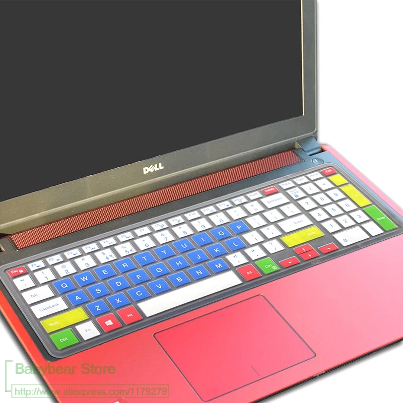 Клавиатура кожного покрова 15,6 17,3 дюйма для 15,6 ''Dell Inspiron 15-3565 15-7559 7588 3552 5555 7567 7577 5570 17-5770 5755 5759
