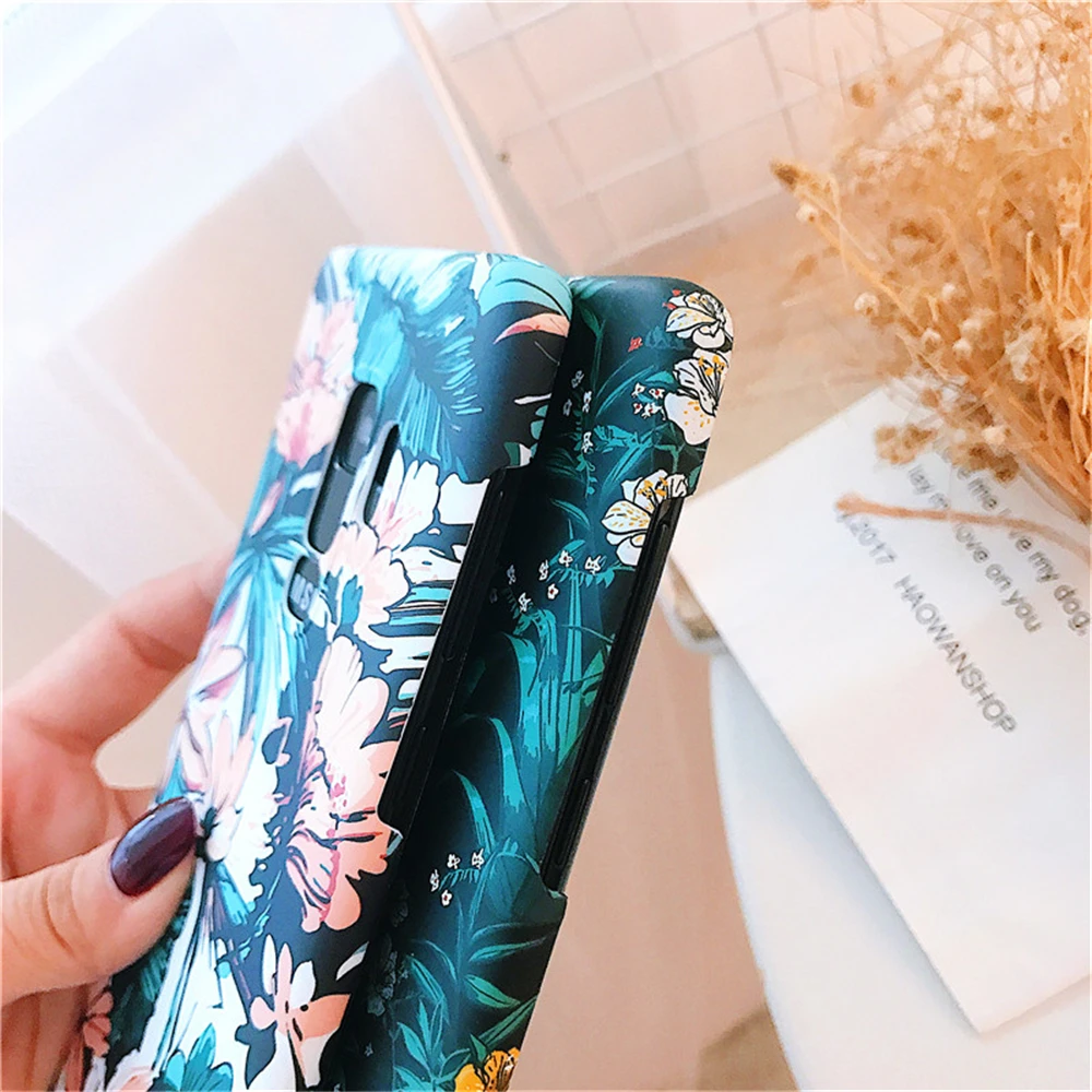 Cases for Samsung Galaxy S8 S8+fashion Art Blossom Phone Case S8+ Matt Comfort Shockproof Hard Back Covers |