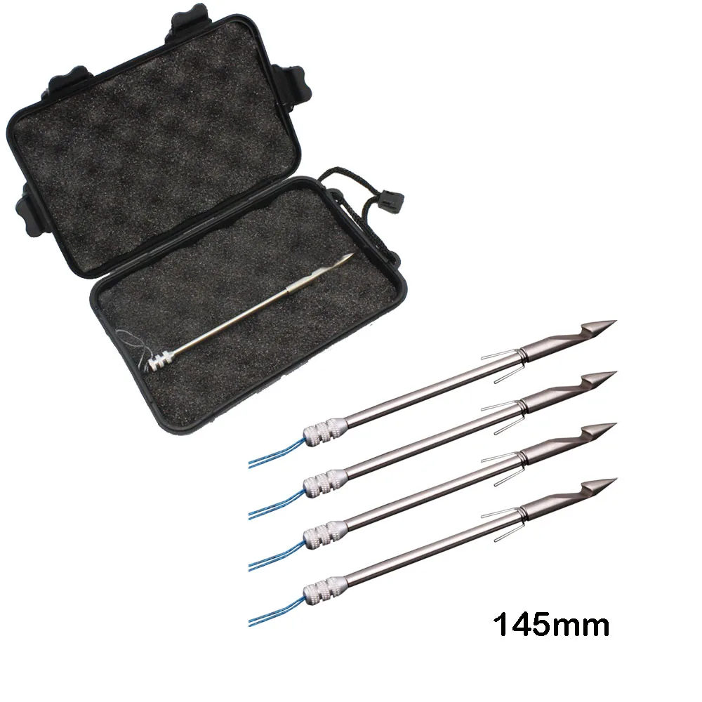 

Smart Kingfisher Fishing Arrow for Slingshot Speargun Bow Sharp Head Stainless Steel Shaft Packing Box
