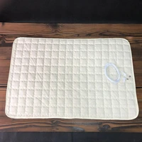 new arrial earthing throw pad seat pad emf protection conductive mat 5070cm earthing silver plush pad