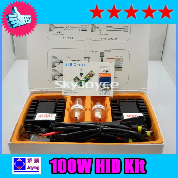 2018 новый высококачественный hid комплект супер яркий 100 Вт HID ксеноновый для