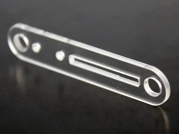 

10 шт./лот прозрачный пластиковый стержень с отверстиями шатун соединительный стержень DIY аксессуары