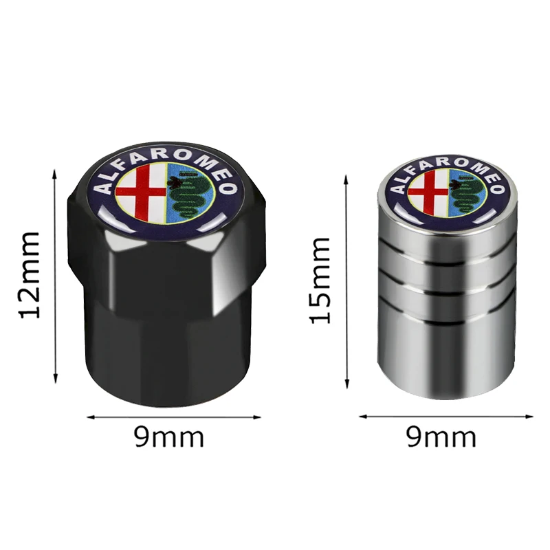 4 шт. чехол для автомобильных колесных шин для Alfa Romeo 159 147 156 Giulietta 147 159 Mito KEYRING Car Accessori