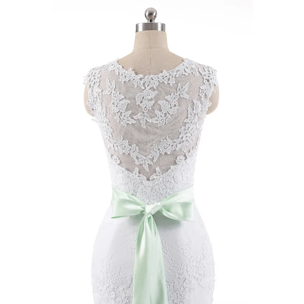 Женское свадебное платье без рукавов элегантное кружевное с юбкой годе 2021|mermaid