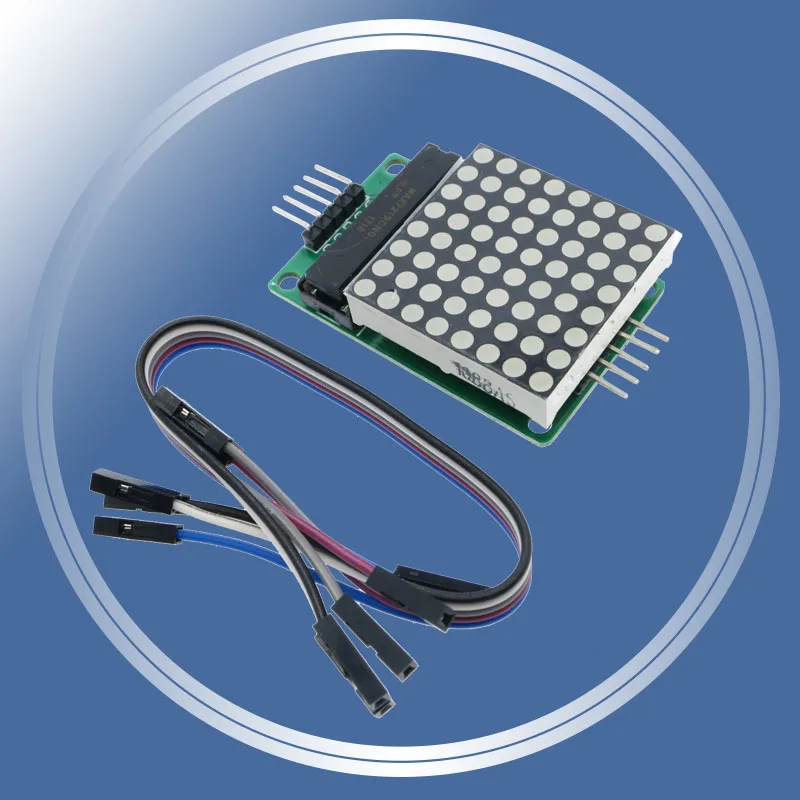 MAX7219 Dot модуль светодиодной матрицы 8*8 MCU светодиодный дисплей управления для Arduino