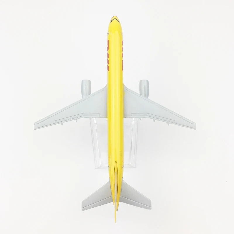 16 см 1:400 Boeing B757-200 модель DHL экспресс- авиалиний w базовый сплав самолет Коллекционная демонстрационная модель коллекции