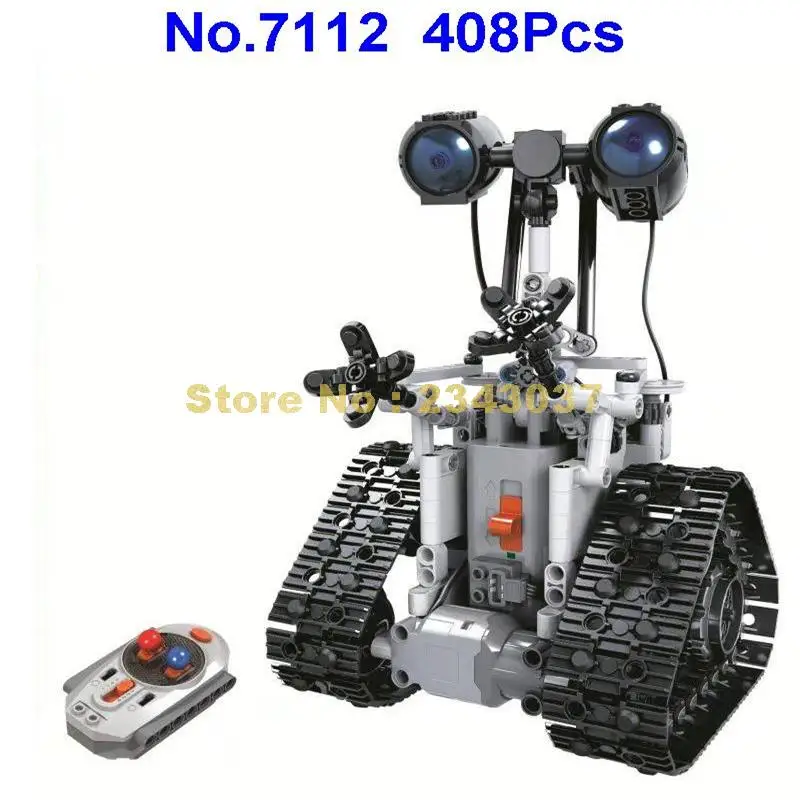 Winner 7112 408 шт. креативный дистанционный пульт дистанционного управления Rc робот