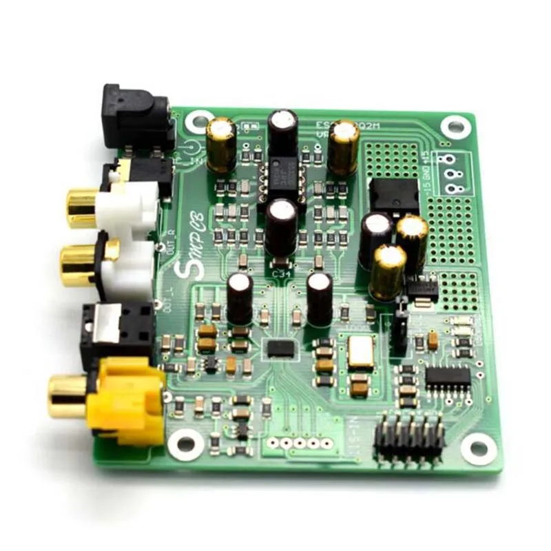 ES9038 Q2M DAC DSD декодер совместим с IIS DSD 384 кГц коаксиальное оптоволокно DOP для hifi усилителя аудио