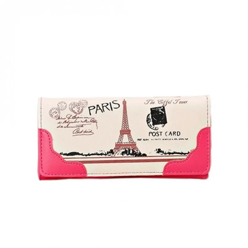 Кошелек женский длинный с бабочкой и башней|purse female|woman wallet butterflylong purse |