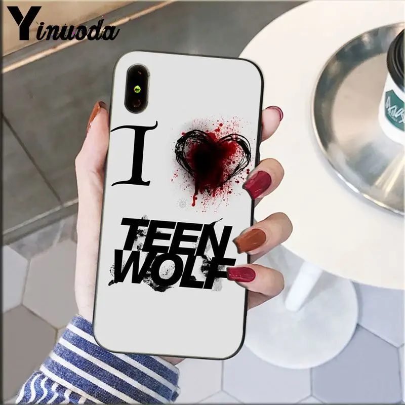 Yinuoda Teen Wolf Stilinski 24 черный мягкий чехол для телефона iPhone X XS MAX 6 6s 7 7plus 8 8Plus 5 5S SE XR |