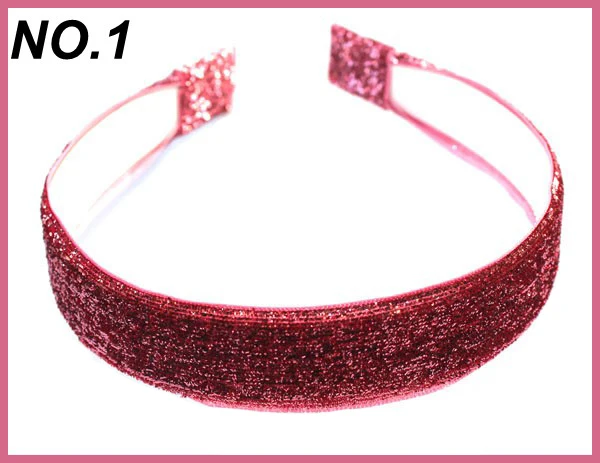 Бесплатная доставка 30 шт. популярная бархатная повязка на голову с металлическим