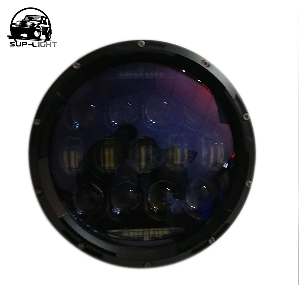 SUP-светильник 7 &quotсветодиодный головной светильник Conversion Kit DRL DC 12v 130w