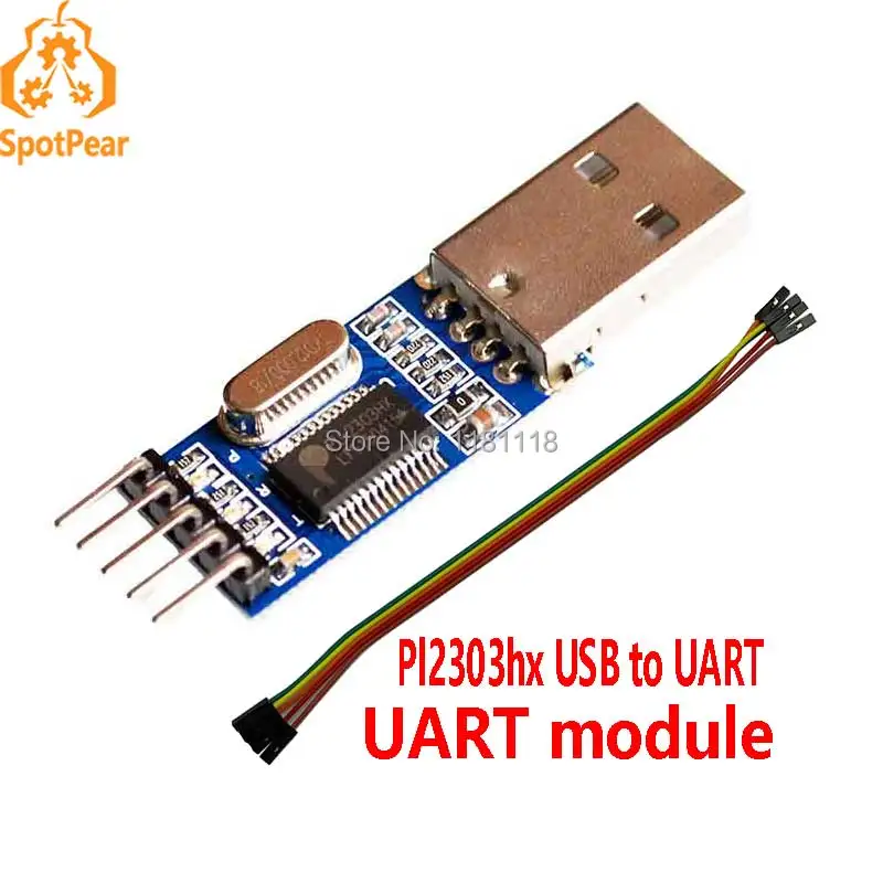 Программатор микроконтроллера с USB на TTL UART PL2303 PL2303hx STC51 STM32|usb to|usb to ttlusb ttl uart |