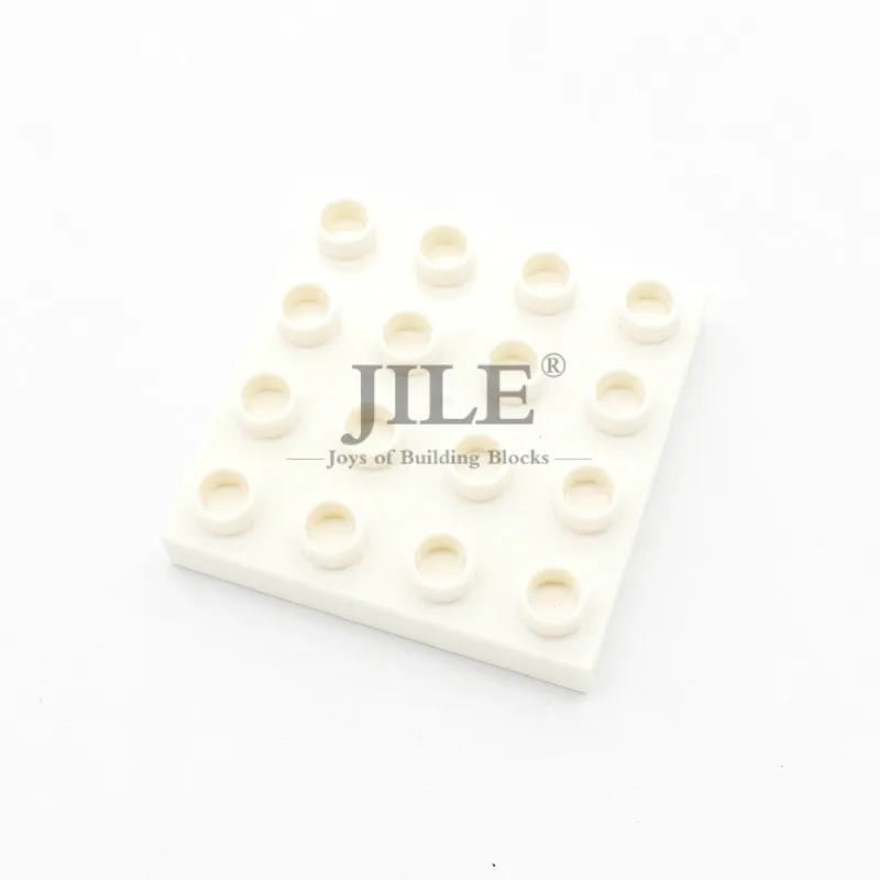 Большой Размеры конструкторных блоков Детские кубики опорной плиты 4x4x 1/2