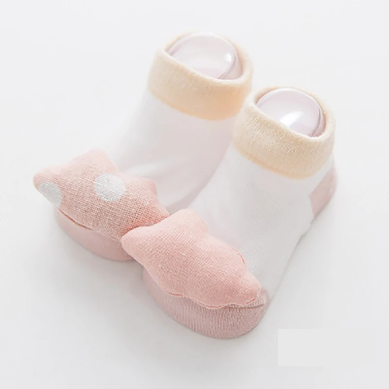 Molanephy Baby Socks Autumn Winter Cartoon Boys Girls Warm Cute Newborn Soft Indoor Floor Non-slip Moon Star 0-24 Month | Детская одежда
