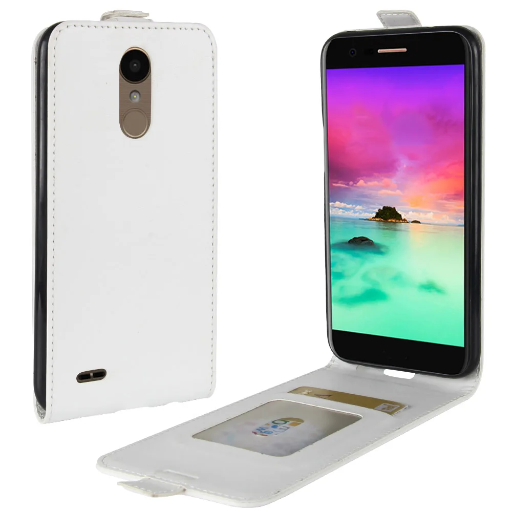 OUZifish для LG K10 2017X400 M250 случае 5 3 Роскошные Вертикальный флип кожаный чехол 2017