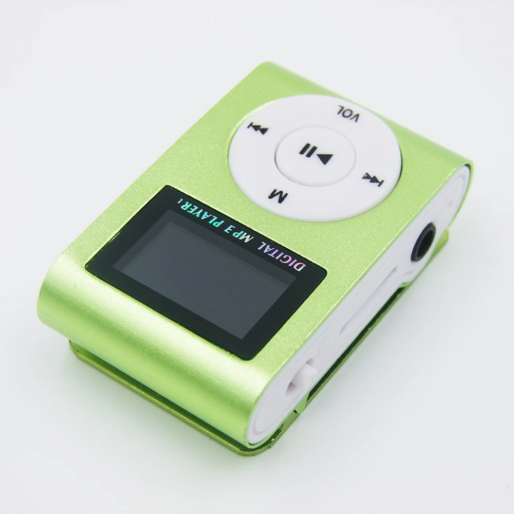 MP3 музыкальный плеер с 8 Гб Micro SD карты памяти мини клип Перезаряжаемый USB