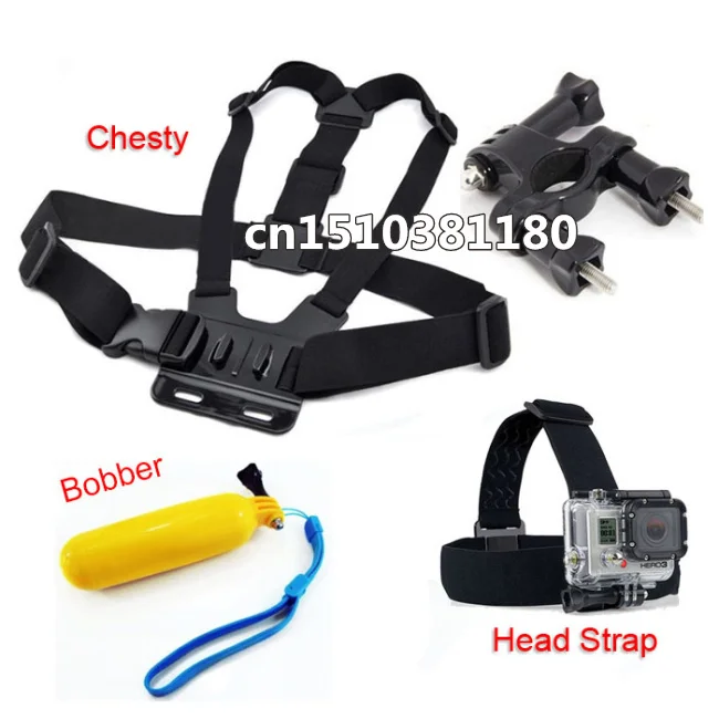 Набор аксессуаров для Gopro нагрудный ремень крепление на голову плавающий
