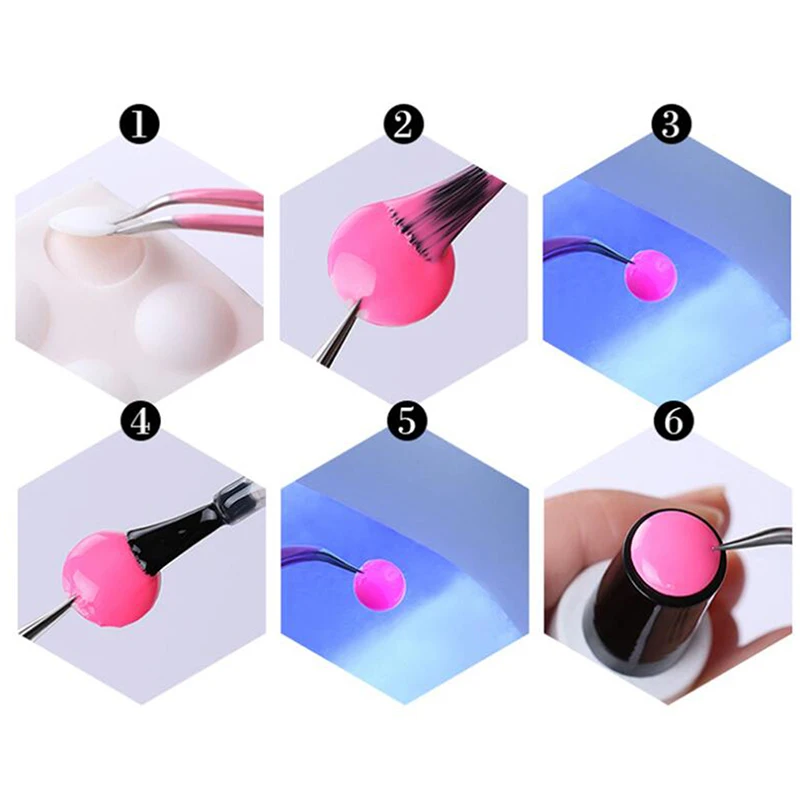 1 лист 25 цветов силиконовые наклейки для ногтей | Красота и здоровье