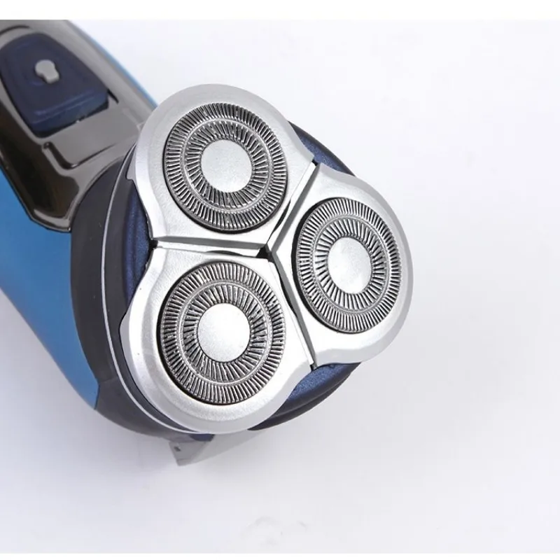 Водонепроницаемая перезаряжаемая портативная мужская электробритва KEMEI тройное