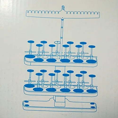 

20-Spool Plastic Thread Stand Universal for All Home Embroidery Machines STS-20