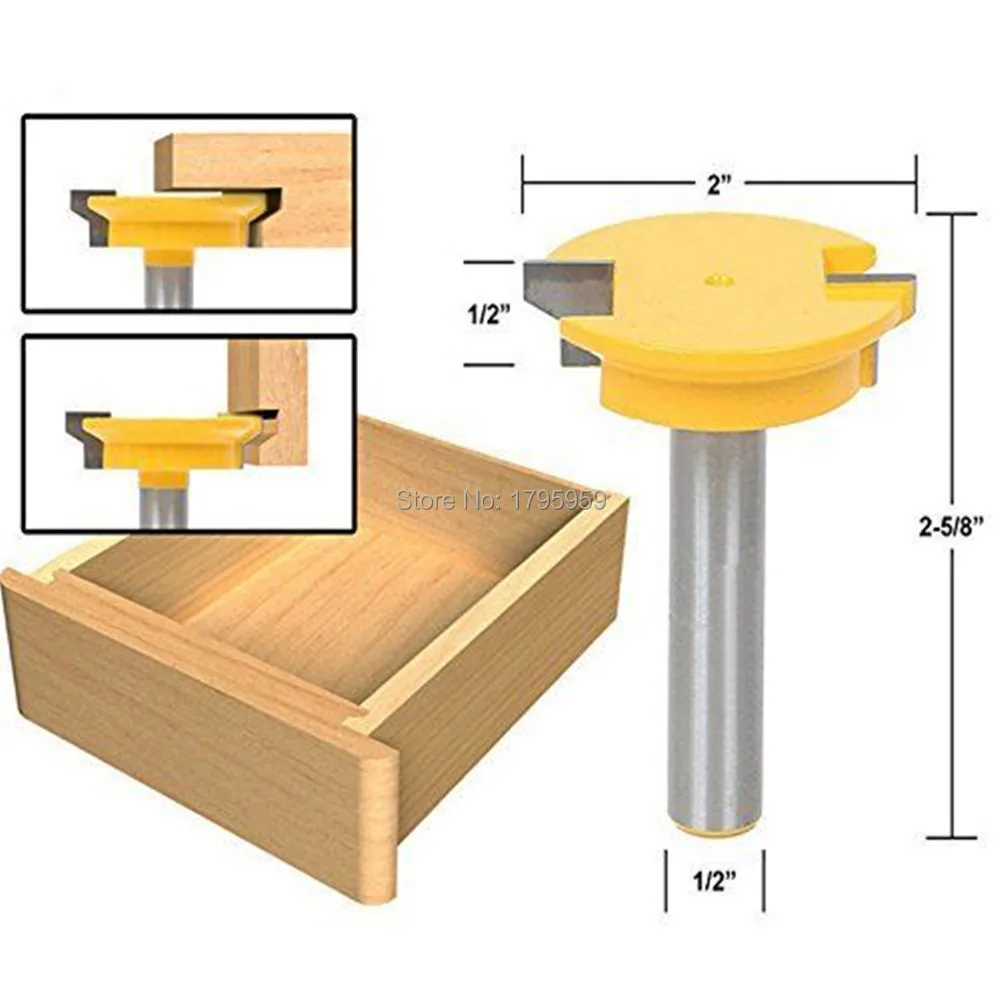Реверсивный замок ящика бит ящик передний совместного маршрутизатора 1/2