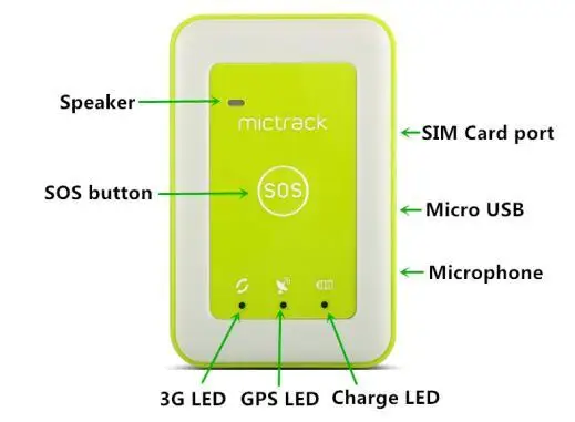 Высокое качество 3g/4G WCDMA gps трекер MT510 для персонального голосового мониторинга превышения скорости сигнализации батареи длительного времени