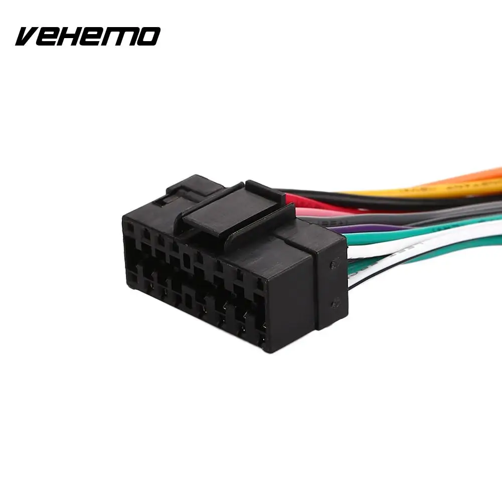 Vehemo Sksy16 21 + Iso 16Pin проводов разъем автоматической проводки радио жгут прочный