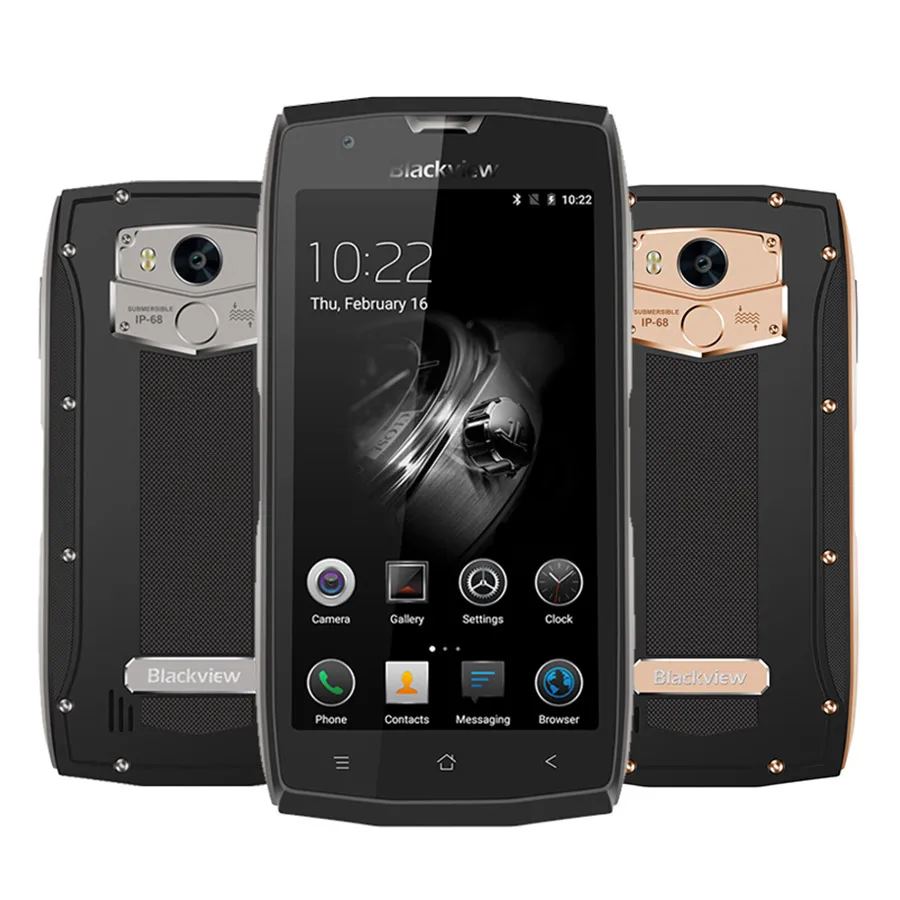Оригинальный Blackview BV7000 Android 7 0 смартфон 5 дюймов MT6737T 4 ядра мобильный телефон 2 Гб +