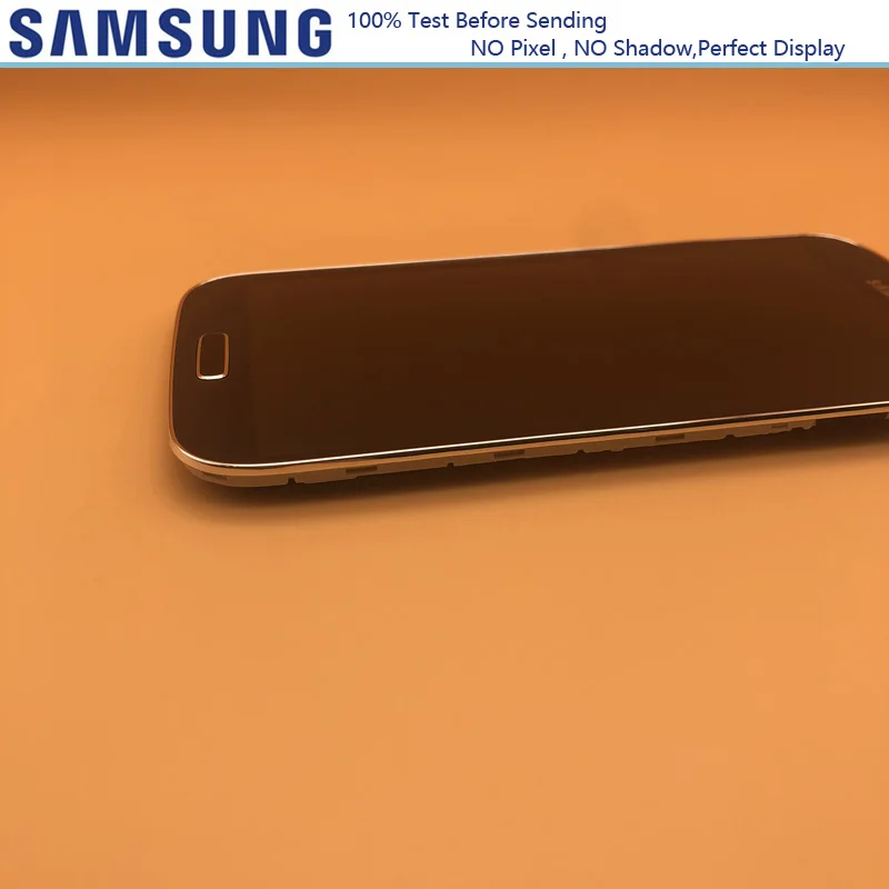 5 0 ''оригинальный Супер AMOLED ЖК экран с рамкой в сборе для Samsung Galaxy S4 i9500 i9505 i337
