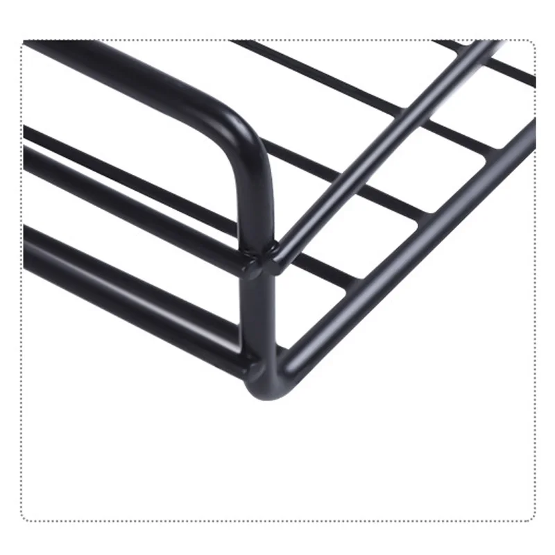 1* Shower Shelf Storage Attachment Washing Basket Wall Mount Rack Hanging Wear-resistant