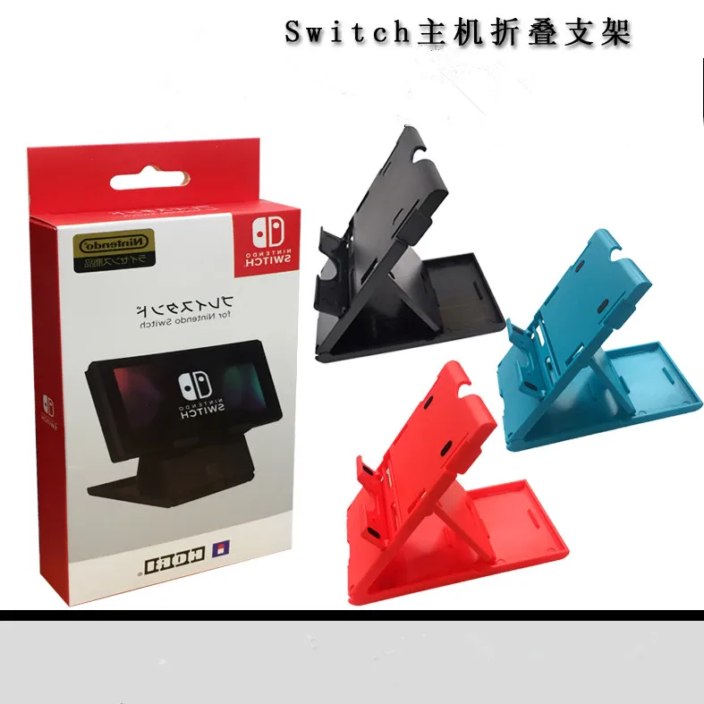 3 colors portable adjustable desktop tablet holder stand for nintendo switch ns console play stand holder free global shipping
