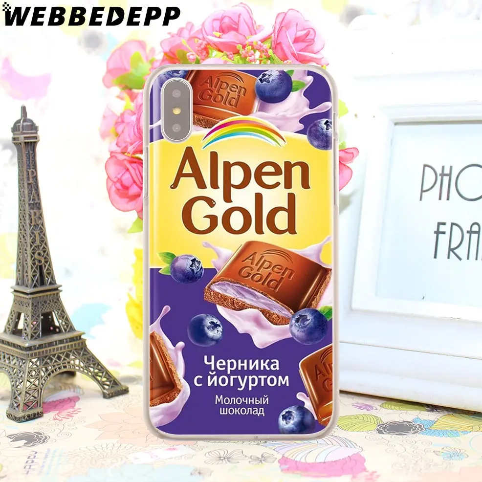 WEBBEDEPP Аленка бар с изображением шоколада wonka жесткий чехол для телефона для iPhone 4 4S 5C 5 5S SE 6 6S 7 8 Plus X XR XS 11 Pro Max задняя крышка - Цвет: 3