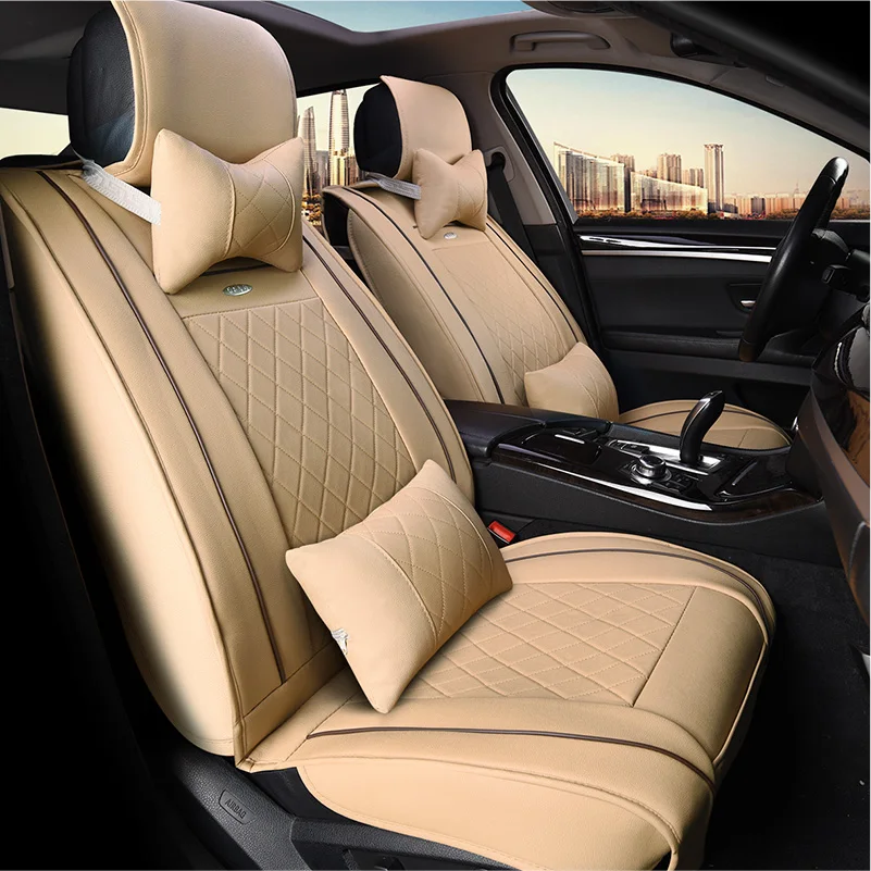 Wlmwl универсальный кожаный чехол автокресла для Geely все модели Emgrand EC7 X7 FE1 Car