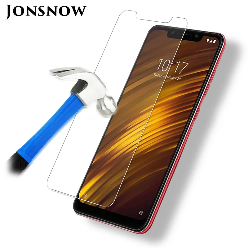 JONSNOW для Xiaomi Pocophone F1 закаленное Стекло ЖК-дисплей Экран протектор Глобальный