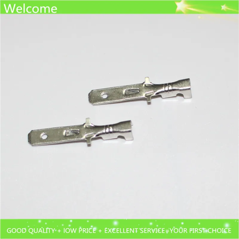 20 шт. обжимные клеммы для автомобиля 4 8 мм мм|4.8 mm|crimp spadecrimp spade terminal |