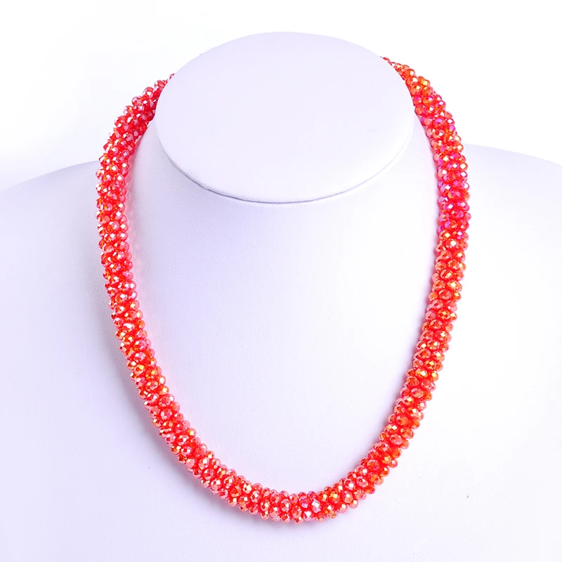 Новинка модные ювелирные изделия богемные разноцветные AB многогранные Рондель