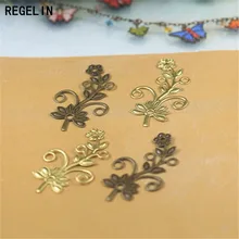 REGELIN позолоченный/посеребренный Цветок филигрань ювелирный