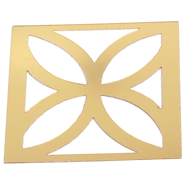 3D зеркало DIY съемные обои плинтус линия наклейки на стену талии Наклейка Гостиная