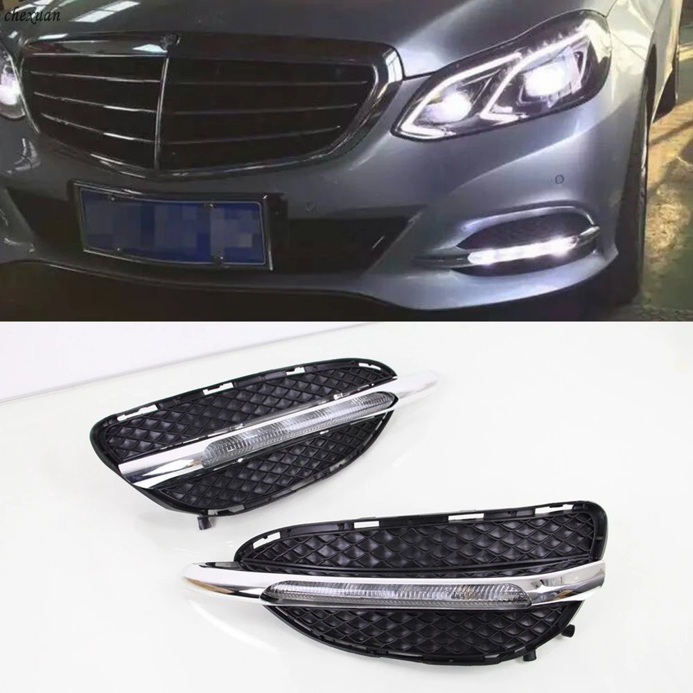 CSCSNL 1 комплект для Mercedes Benz W212 E Class E180 E200 E260 E320 2014 2015 DRL дневные ходовые огни
