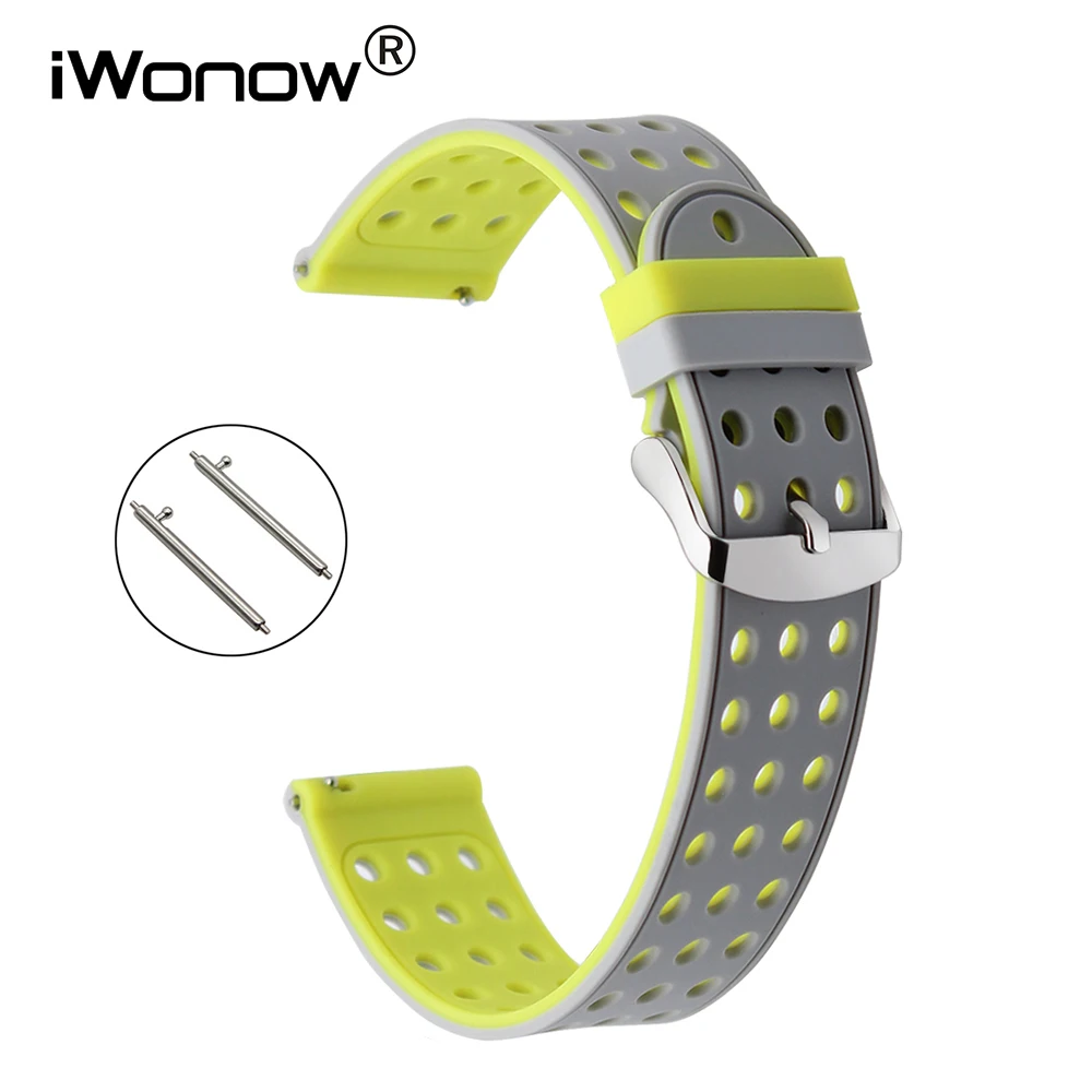 Ремешок для часов из силиконовой резины LG G Watch Urbane Asus ZenWatch 1 2 WI500Q WI501Q|silicone rubber