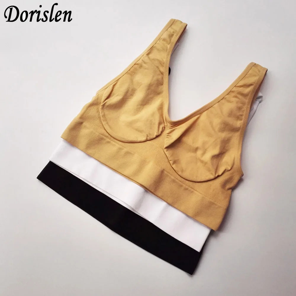 Dorislen 7 цветов AHH бюстгальтер цветной бесшовный эластичный